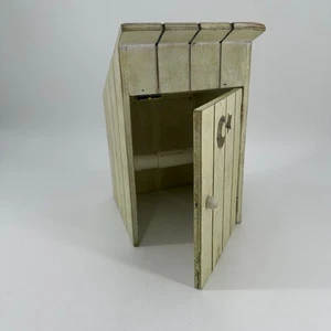 Rustikaler hängender Toilettenpapierhalter aus Holz - Bauernhaus Badezimmer Deko - Bild 1 von 7