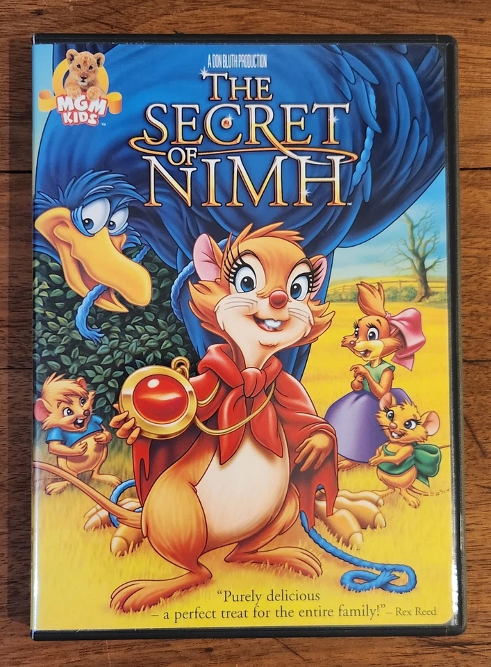The Secret of NIMH - DVD - Don Bluth John Carradine Dom DeLuse Peter Strauss - Image 1 of 1