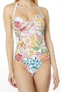 $218 Size: XL Johnny Was CALIFORNIA Twist Bra One Piece Swimsuit Set - Picture 1 of 4