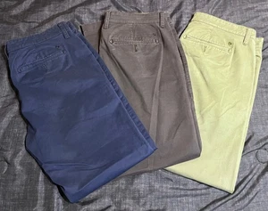 Lucky Brand 410 Hose Herren 36x32 sportlich Slim Stretch Chino Jeans 3 Stück - Bild 1 von 5