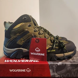 NUEVAS Botas de Senderista Impermeables Wolverine Wilderness Para Hombre Oliva Talla 13 NUEVAS EN CAJA - Imagen 1 de 11