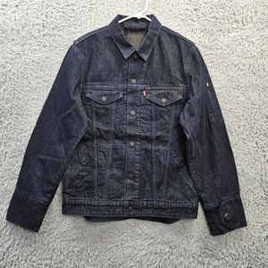 Levi's x Google Jacquard Men's Commuter Trucker Jacket Medium Dark Indigo NWOT - Picture 1 of 23