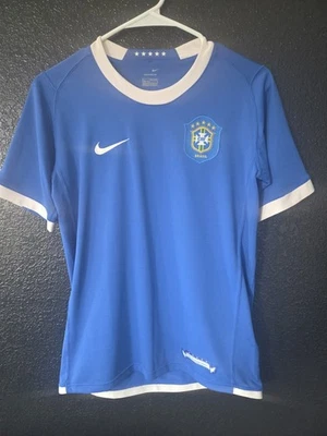 Brazil 2006 Away Football Shirt Nike Soccer Jersey Vintage Youth Large - Image 1 of 4
