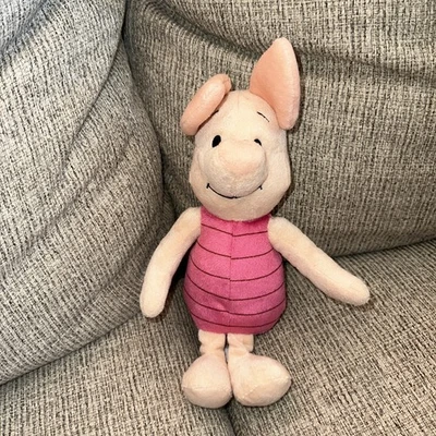 DISNEY PIGLET FROM WINNIE THE POOH 8" PLUSH - Image 1 of 2