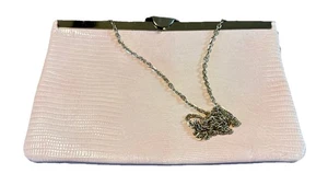 Bolso sin asas vintage Etra para mujer cadena de hombro cuero bolso de noche - Imagen 1 de 4