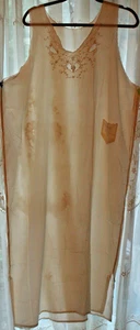 Vintage Nachthemd mit Tasche - Bild 1 von 3