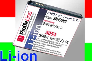 Batteria per Samsung i9000 GALAXY i9001 GALAXY S PLUS Li-ion 1500 mAh - Imagen 1 de 1