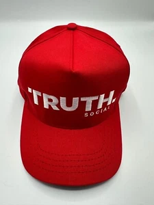 Truth Social Donald Trump Truckermütze Made In America rot Einheitsgröße - Bild 1 von 7