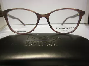 NEW London Fog BROOKE BURGUNDY 51- 16-135 mm Eyeglass Frame & Generic Case - Picture 1 of 4