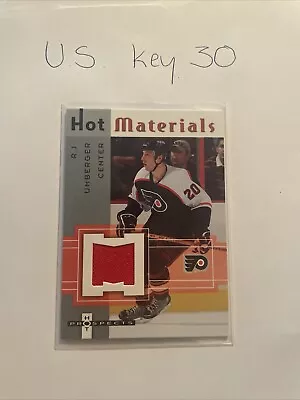 2005-06 HOT PROSPECTS HOT MATERIALS #HM-RU R.J. UMBERGER - Image 1 of 3