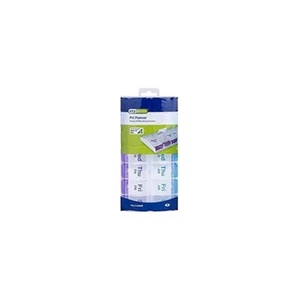 Ezy Dose 7 Day AM/PM Push Button Pill Reminder XL Medtime Planer Medi Manager - Picture 1 of 4