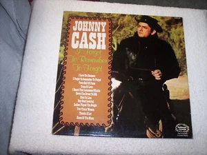 LP JOHNNY CASH I FORGOT TO REMEMBER TO FORGET **UK ISSUE** **NM VINYL**  - Picture 1 of 7