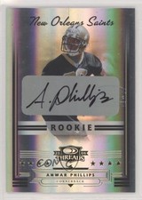 2006 Donruss Threads /999 Anwar Phillips #285 Rookie Auto RC