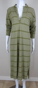 FP Beach Oversized T-shirt Dress Free People SIZE Small Olive Green Brown - Picture 1 of 7