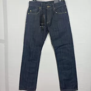 Jeans uomo Level 7 relaxed dritto 34x34 western espresso blu justin fit - Foto 1 di 10