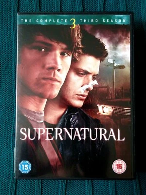 SUPERNATURAL - THE COMPLETE THIRD SEASON – DVD, 6-DISC  REGION-2, VERY GOOD - Image 1 of 2