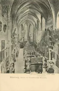 Cartolina Germania Norimberga Museo Nazionale Germanico 1902 non spedita indivisa - Foto 1 di 2