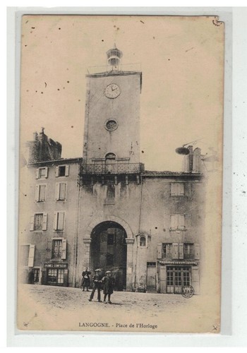 48 : Cp Langogne - Les Pecheurs Sur Le Longouyrou • EUR 10,00