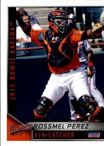 2015 Bowie Baysox Choice #21 Rossmel Perez Guarenas Venezuela VZ Baseball Card