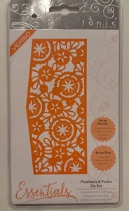 TONIC STUDIOS VERSO ESSENTIALS Pinwheel und Posies STANZSET BRANDNEU KOSTENLOSER Versand - Bild 1 von 2