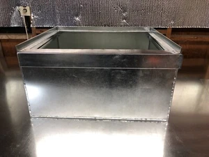 17 3/4”x21 3/4”x13”Galvanized Return Air Filter Box Furnace Stand 1” Filter Rack - Picture 1 of 6