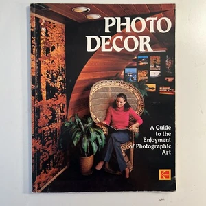 PHOTO DECOR A GUIDE TO THE ENJOYMENT OF PHOTOGRAPHIC ART By John Holland VG Vtg - Imagen 1 de 13