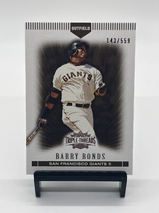 2007 Topps Triple Threads #75 Sepia (/559) Barry Bonds San Francisco Giants