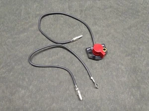 CONJUNTO DE INTERRUPTOR DE PARADA STRIKE MASTER 151401 ORIGINAL FABRICANTE DE EQUIPOS ORIGINALES barrenadora de hielo SOLO - Imagen 1 de 1