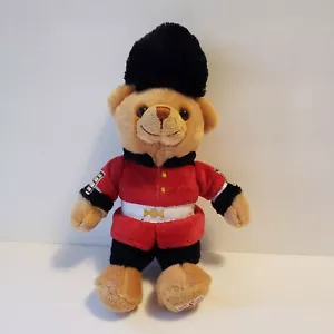 Oso de peluche guardia palacio inglés peluche quilla juguetes 10" usado - Imagen 1 de 11