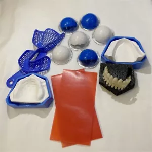 Hágalo usted mismo Kit de reparación de dentaduras postizas personalizadas caseras Juego completo de dientes para reparación dental - Imagen 1 de 12
