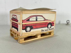 Extrañoso bloc de notas Opel Kadett E en palet sin usar Rüsselsheim Bochum - Imagen 1 de 9