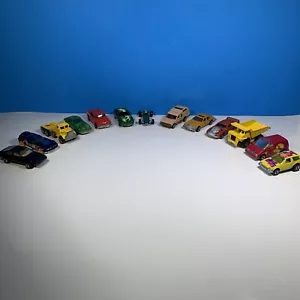 Vintage Hot Wheels Lot of 13 Cars Minitrek Seville Supra Mustang F1 Redline - Picture 1 of 24