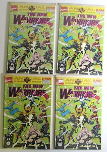 1991 New Warriors Annual Lot of 4 #1 Marvel NM 1st Print Comic Books - Picture 1 of 1