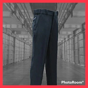 Tact Squad 7002 Polyester 4-Pocket Uniform Pants SIZE 36 NAVY w/grey stripe CCA - Picture 1 of 4