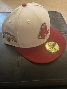 Boston Red Sox Stone Brick Red Limited New Era Fitted 7 1/2 NWT - Picture 1 of 8