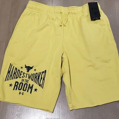 🔥NOVO Shorts Masculino Under Armour UA Project Rock Terry Secagem Rápida 2XL 1370459-760 🔥 - Imagem 1 de 4