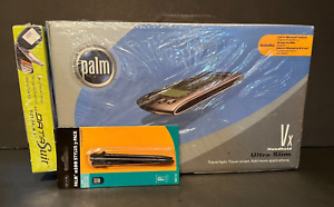 Palm Vx Handheld Ultra Slim Pda Organizer 2000 + Case + Stylus-All Unopened