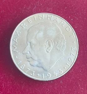 25 Schilling Münze Silber 800/1000 Österreich 1973 Max Reinhardt - Bild 1 von 2