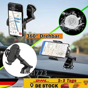 Handyhalterung Auto Autohandyhalterung ausfahrbar 360 drehbar Smartphone-Halter - Bild 1 von 11
