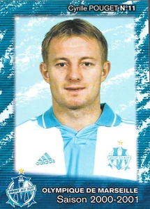 FUSSBALL CP CYRILLE POUGET OLYMPIQUE DE MARSEILLE 2000/01 - Bild 1 von 1