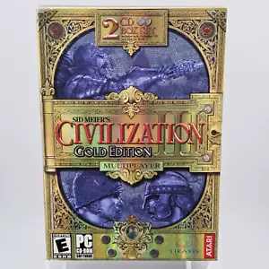Civilization III: Gold Edition, 2003, Small Box, New & Sealed - Picture 1 of 10