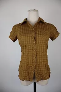 Krizia Woman Shirt Casual Vintage Cotton Size S - Picture 1 of 8