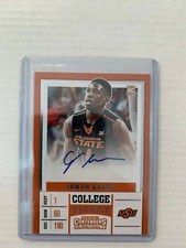 Jawun Evans 2017-18 Contenders Draft Picks Rookie Auto Card #81
