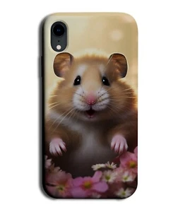 Fat Hamster Phone Case Cover Chubby Pet Hamsters Floral Flowers Lover Face DC70 - Picture 1 of 1