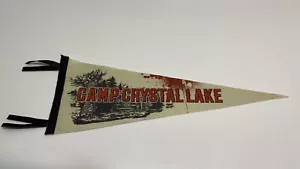 Camp Crystal Lake Friday the 13th Pennant 20" Banner Flag Loot Crate Exclusive - Picture 1 of 3