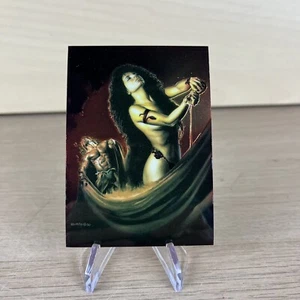 1994 IL MEGLIO DI BORIS VALLEJO TUTTI - SCHEDA CROMO 6 IMMAGINI FUMETTI DEJANIRA - Foto 1 di 2