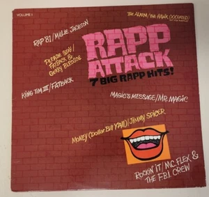 Rapp Attack Vol 1 (LP POS10005 Playtested) Millie Jackson Jimmy Spicer Fatback - Picture 1 of 4