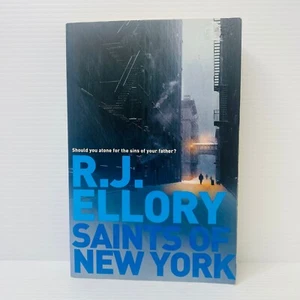 Saints Of New York by R J Ellory Suspense Thriller Book Novel Large Paperback - Picture 1 of 6