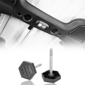 2PCS Top Hard Panel Mounting Screw Knob Replacement For Jeep Wrangler JK 07-18 - Bild 1 von 10