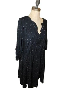 Torrid Size 2X 18-20 Plus Size Far away stars Shirt Dress NWT - Picture 1 of 3